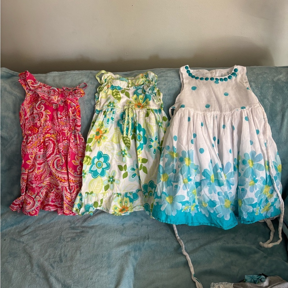 Floral and Paisley Kids Dresses